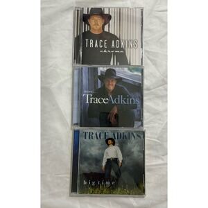 Lot If 3‎ CDs Trace Adkins Big Time, Chrome, More…  Country
